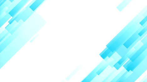 diseño de movimiento geométrico de tecnología abstracta de luz azul