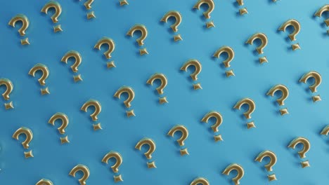 question-mark-gol-on-blue-background-fat-questions-and-answer-concept