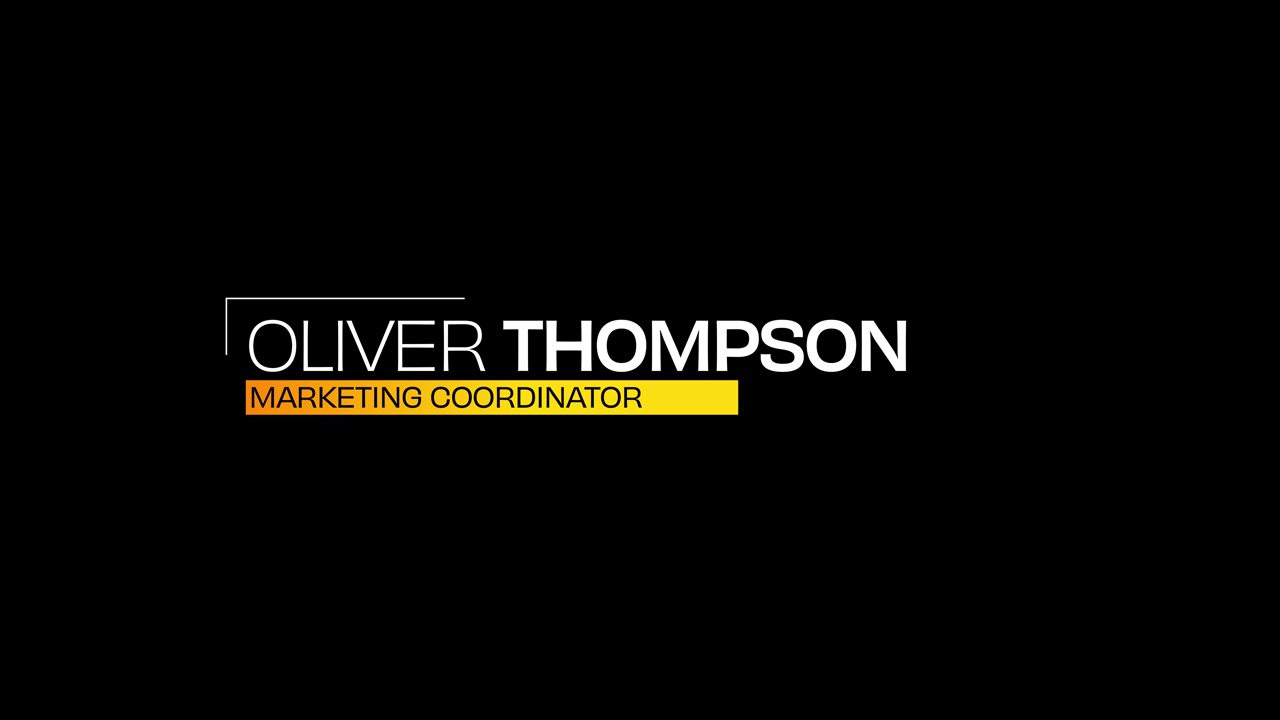 Gradient Lower Thirds 03 | Adobe After Effects 2020 and Above