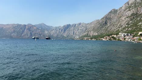 bay of kotor montenegro summer balkan country balkans region mountains europe adriatic city town