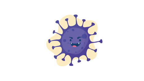 cute cartoon virus