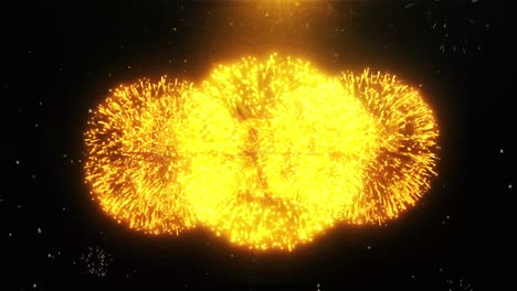 halloween sale fireworks graphic