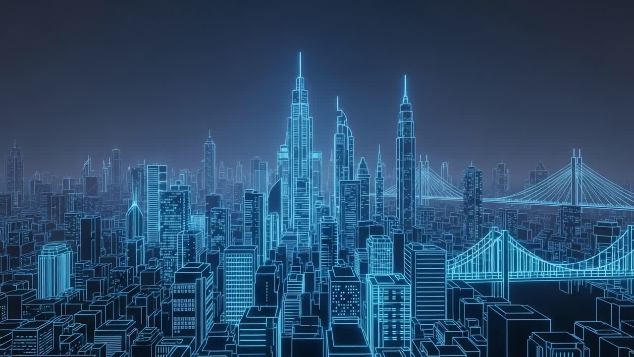 Futuristic Cityscape: A Captivating Glimpse into a Vibrant City ...
