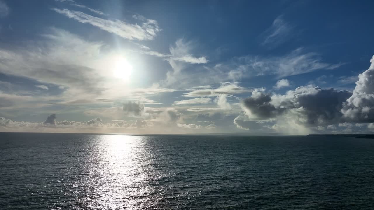 Ireland Epic Locations dramatic light and clouds before storm Copper Coast Waterford