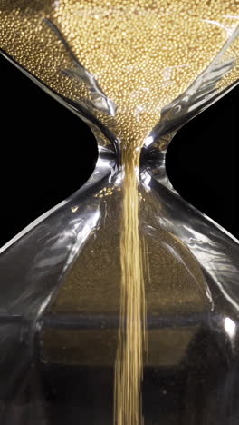 golden hourglass