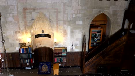 interior of bajrakli mosque the only ottoman empire era mosque in belgrade