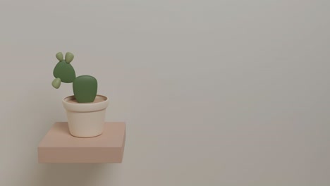 dancer prickly pear 3d animation