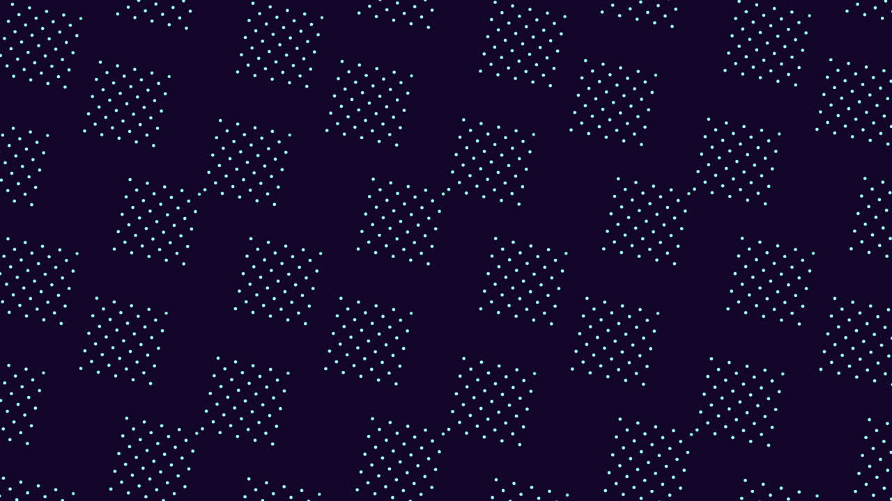 modello dinamico blu e bianco con quadrati e rettangoli diagonali