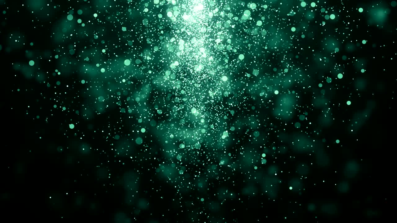 입자 먼지 추상적인 빛 보케 모션 제목 영화적 배경 루프