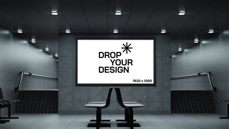 Billboard Screen Mockup