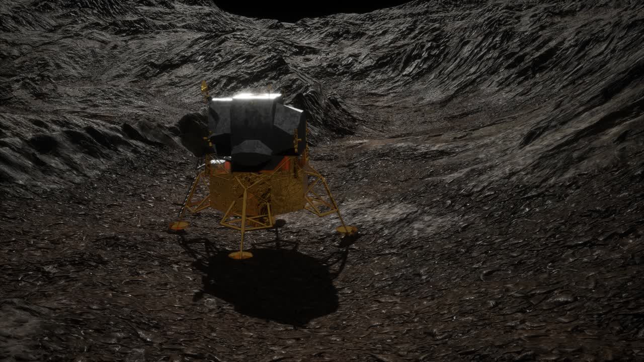 lunar landing mission on the Moon