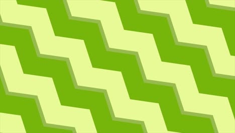 abstract wavy green line background loopable animation 4k stock video