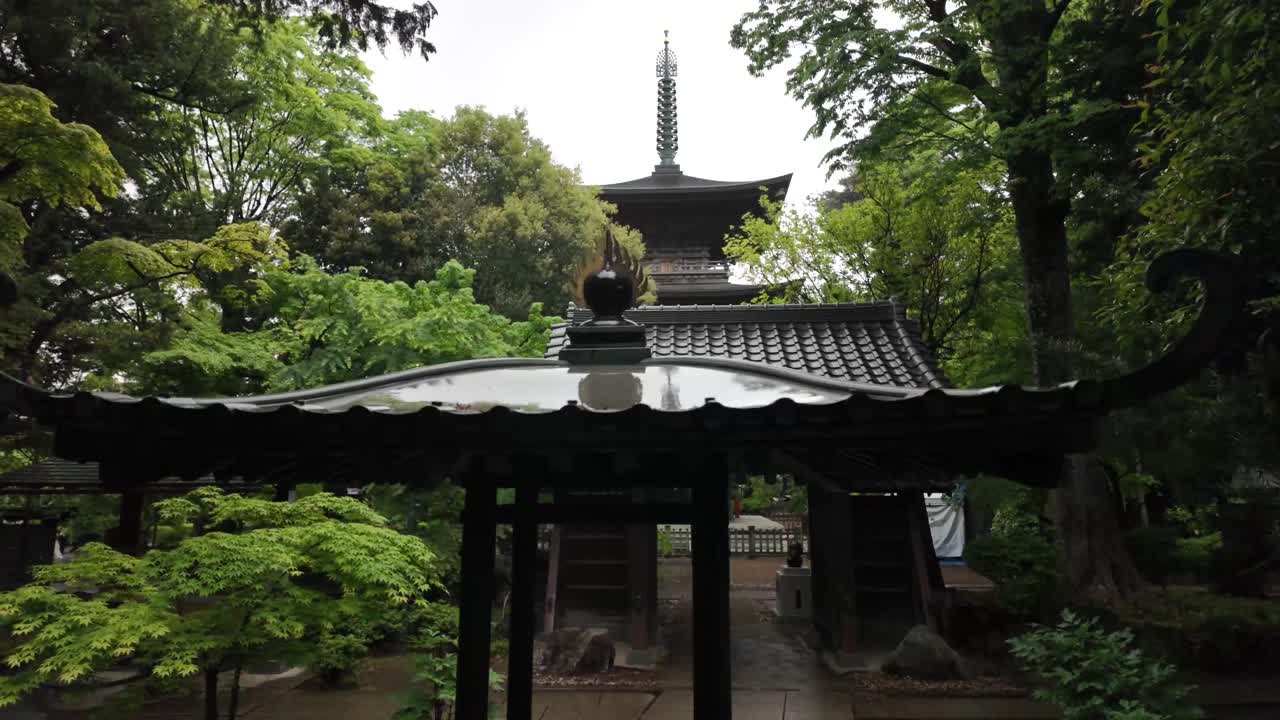Maneki-neko beckoning lucky cat birthplace at Gōtoku-ji Temple in Tokyo, Japan