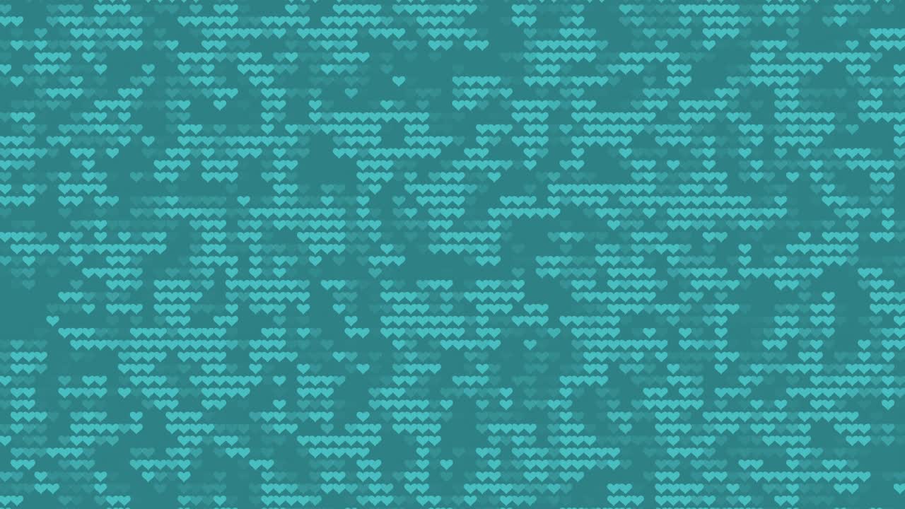 fondo de animación de partículas fractales brillantes