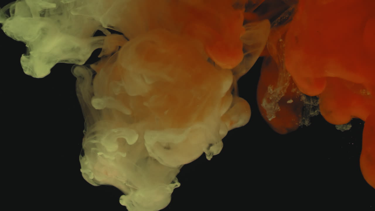 Abstract Ink and Color Motion