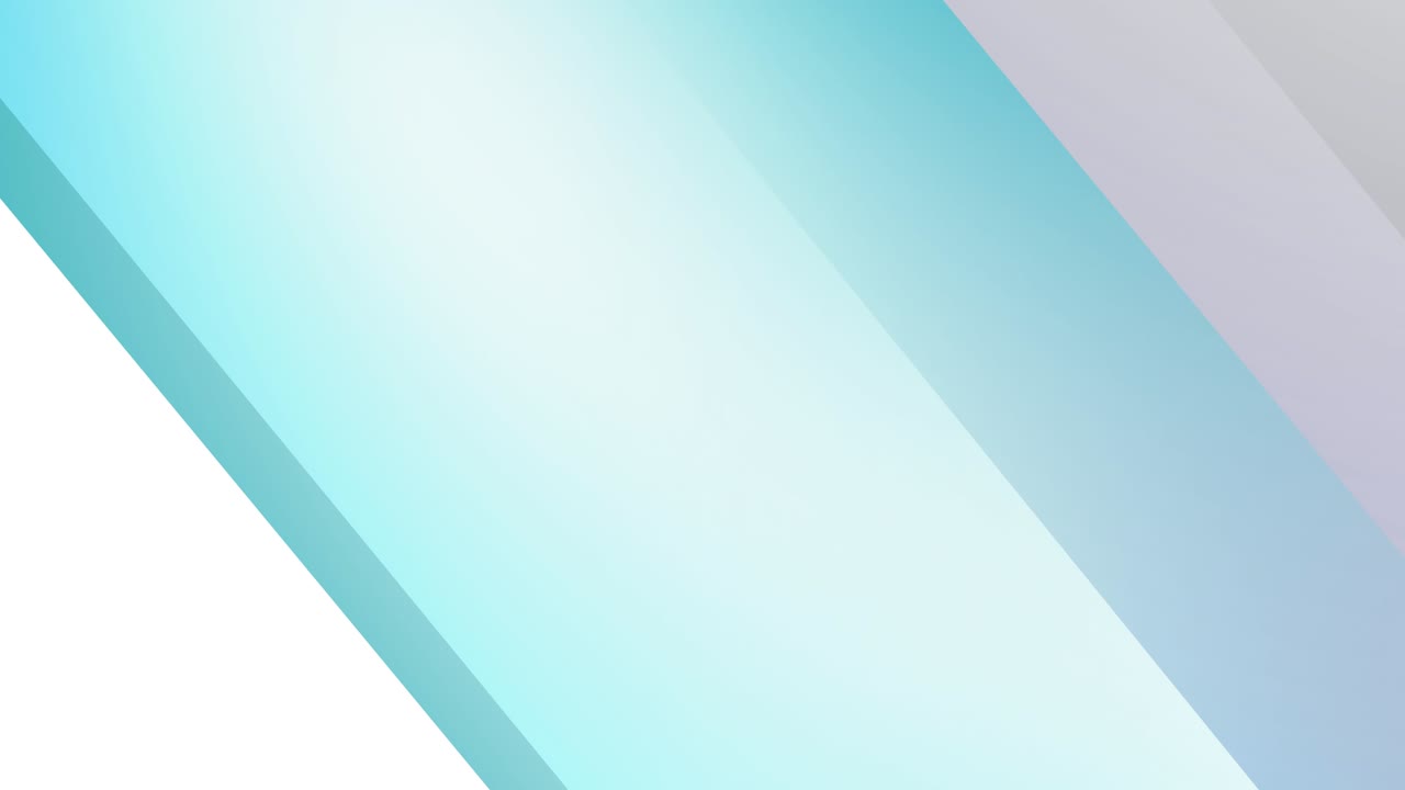 Questo video presenta un'animazione di un'icona a tromba su un banner quadrato bianco su sfondo nero.