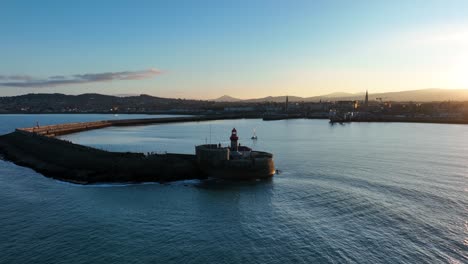 Hafen-Von-Fort-Laoghaire,-Dublin,-Irland