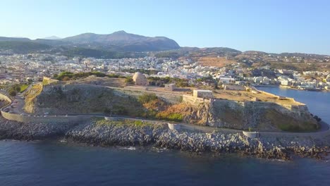 fortezza rethymno built on a hill called paleokastro, by the venetians in the 16th century and then lost to the ottomans