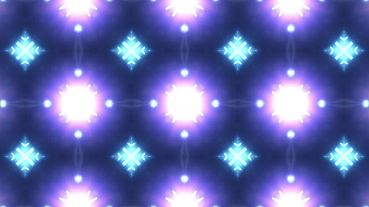 Ultra Music Festival Kaleidoscope box background Hypnotic box stage visual loop wall colorful motion background Disco spectrum light concert spot bulb Abstract box multicolored motion graphic box wall