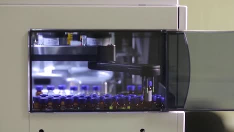 línea de producción automatizada de vacunas