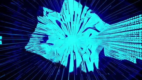 arte digital abstracto y futurista
