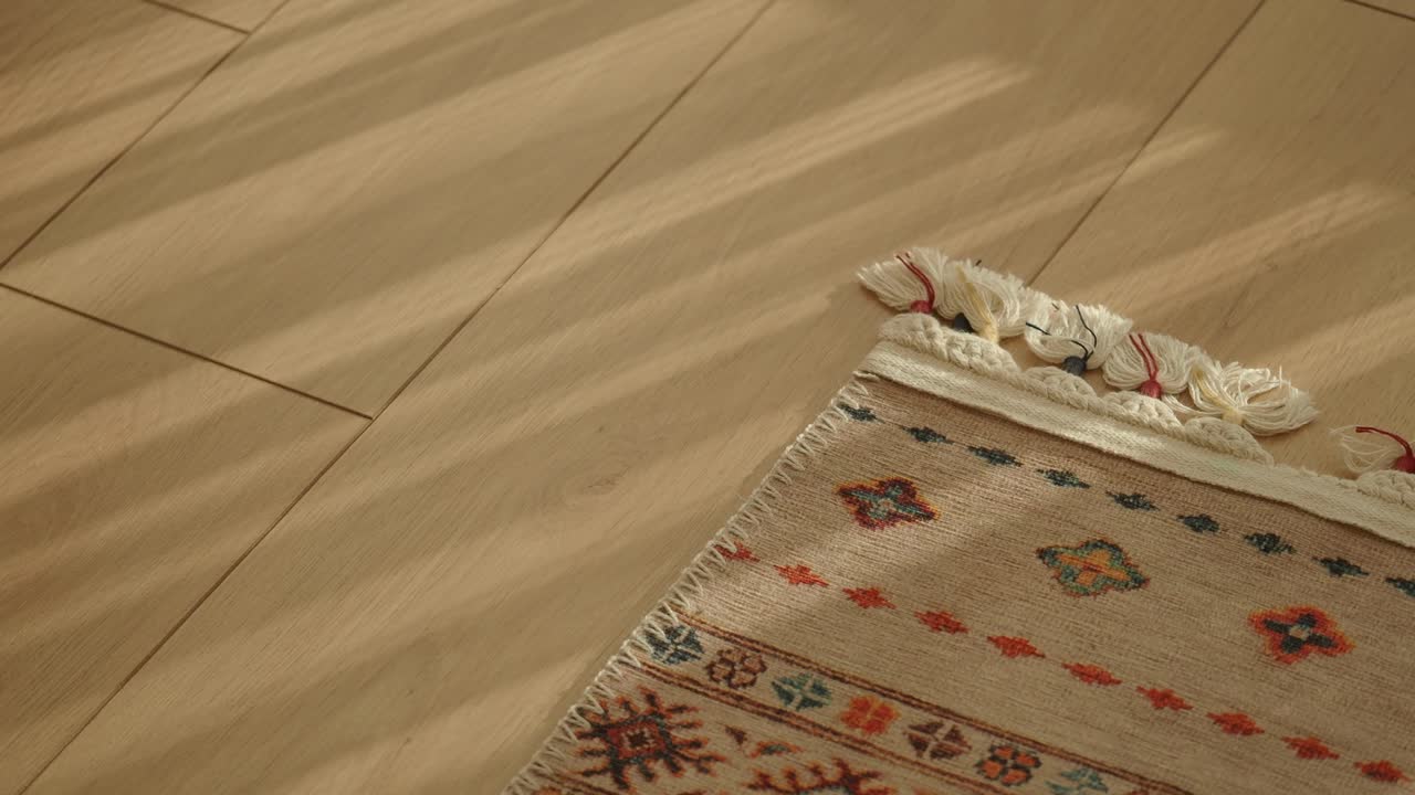 Rug on a Wooden Floor