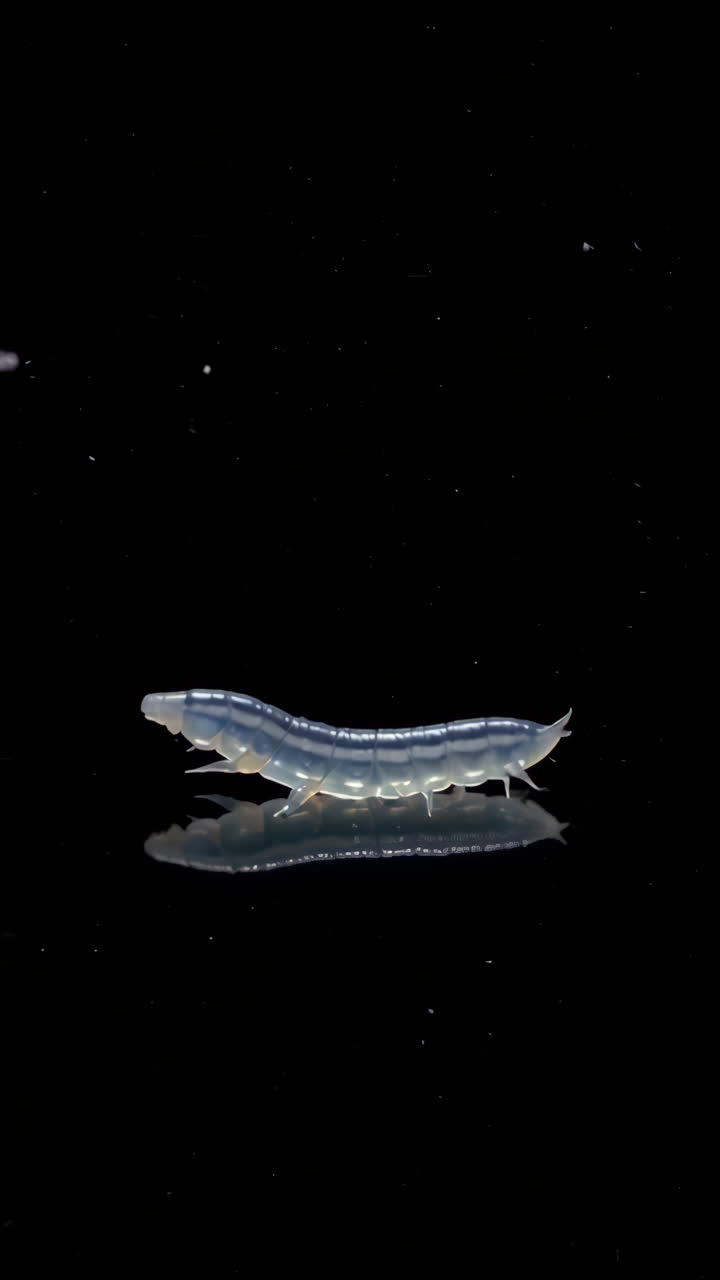 Transparent Worm Reflection
