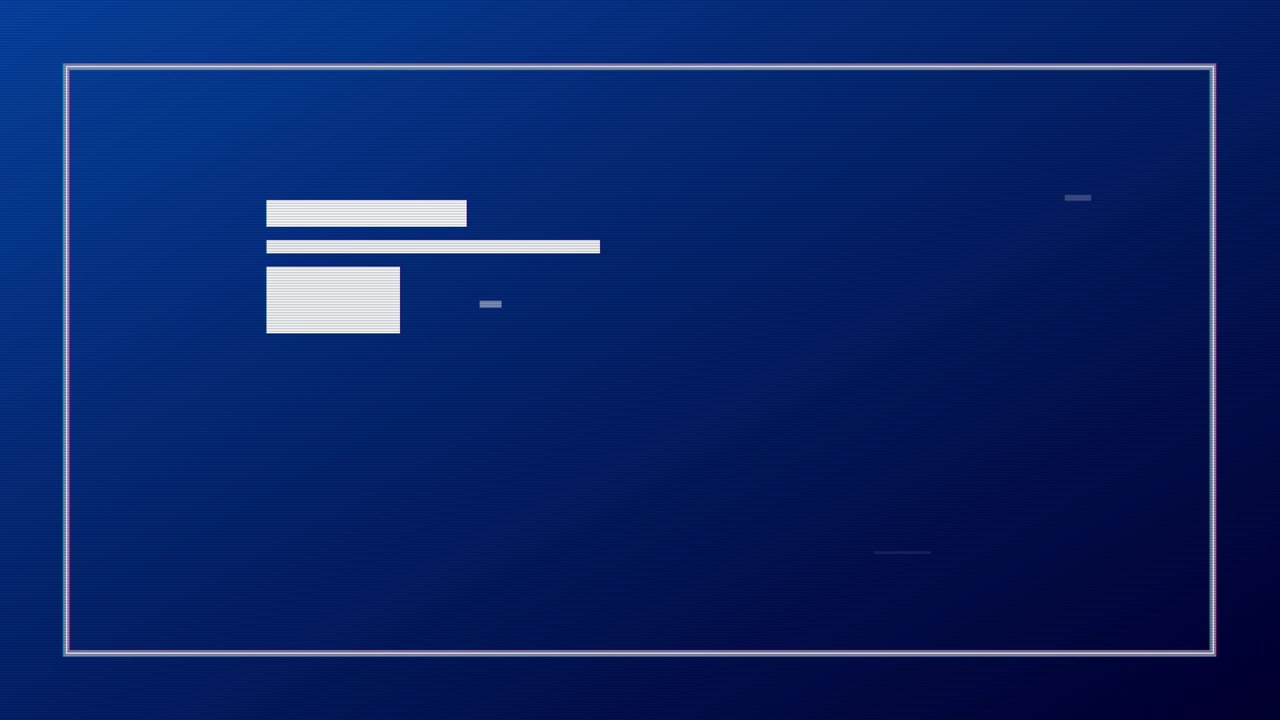Effetto glitch digitale astratto su sfondo blu scuro