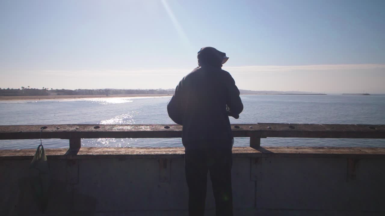 어부 주위를 패닝