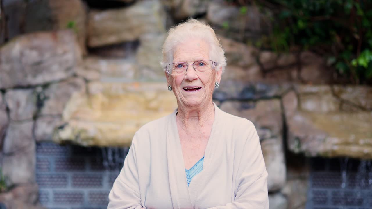 나이든 여자의 초상화