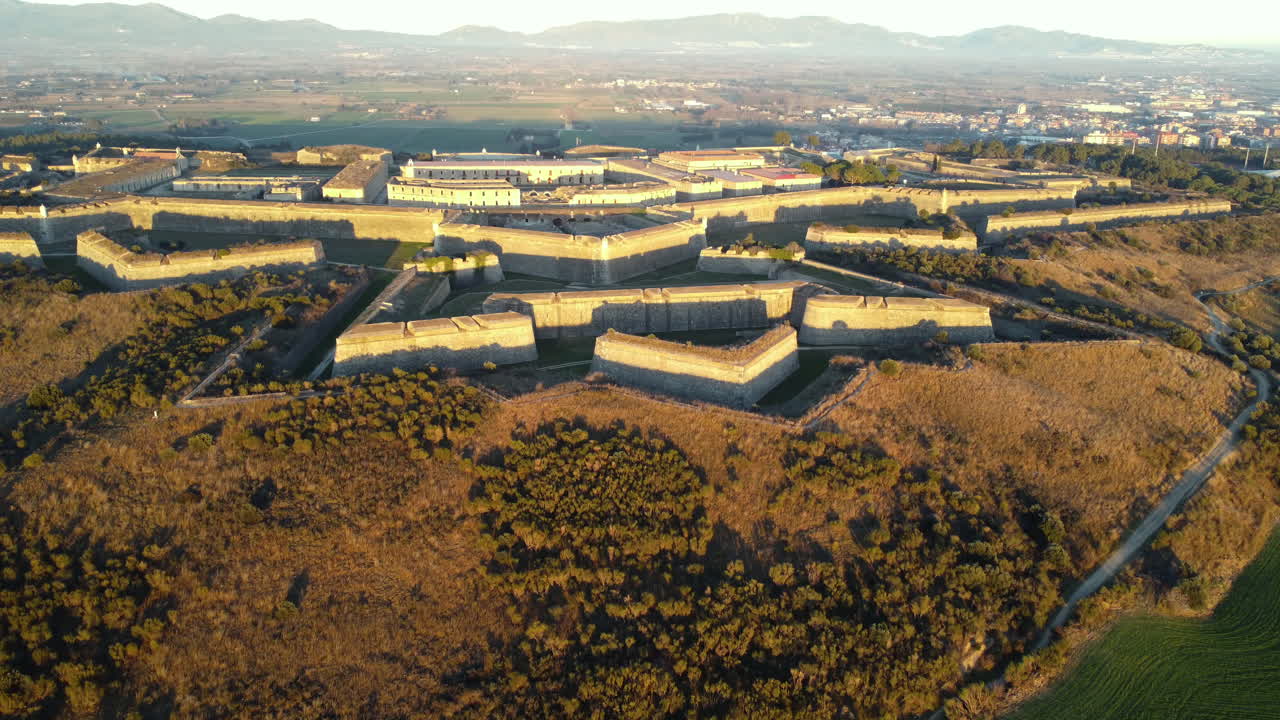 Aerial View of a Star Fortress