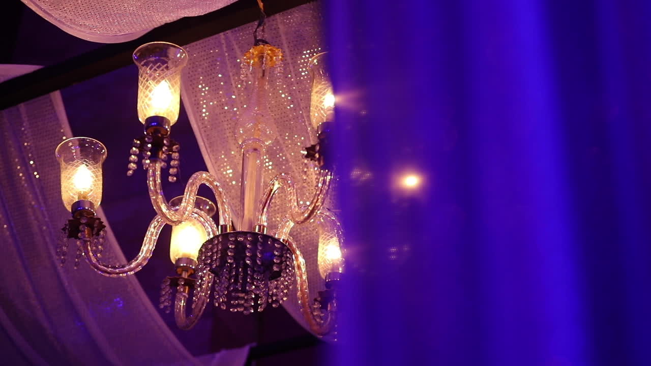 Revealing chandelier Shot