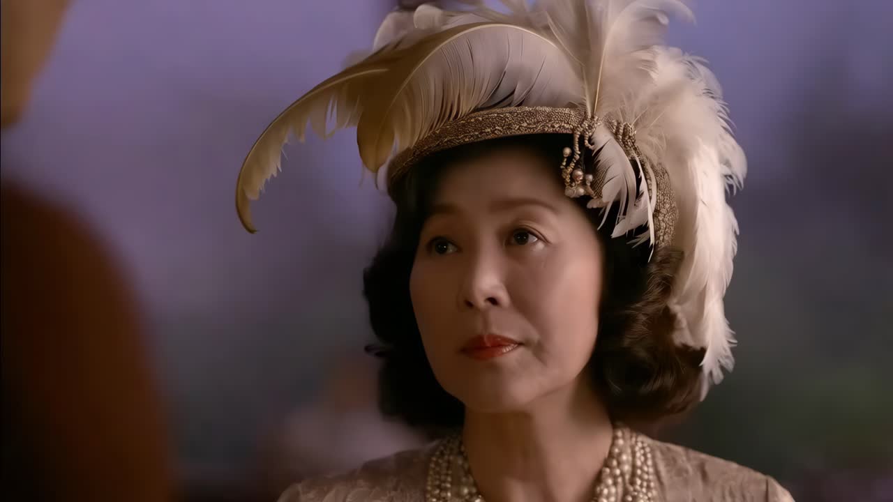 1920년대 패션의 우아한 여성