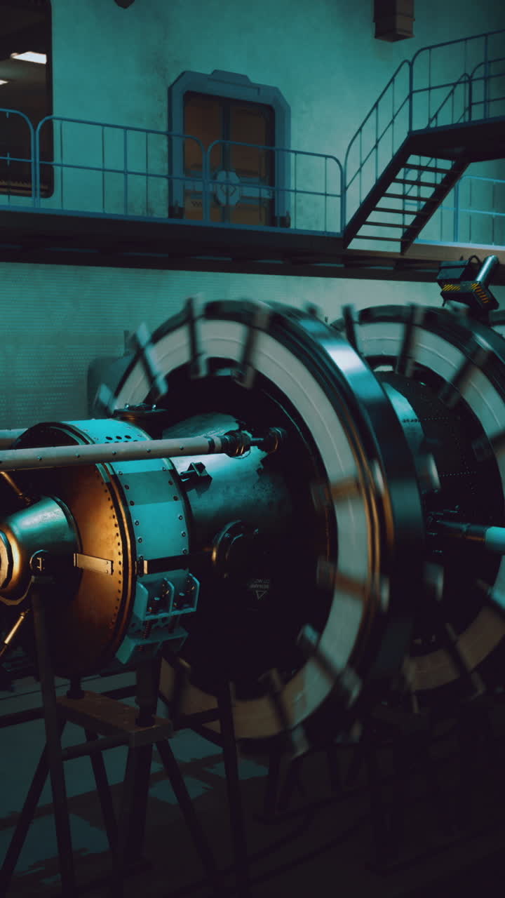 Innovative energy device emits brilliant sparks in a high tech lab environment