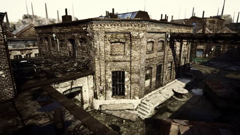 old brewery brick factory buildings
