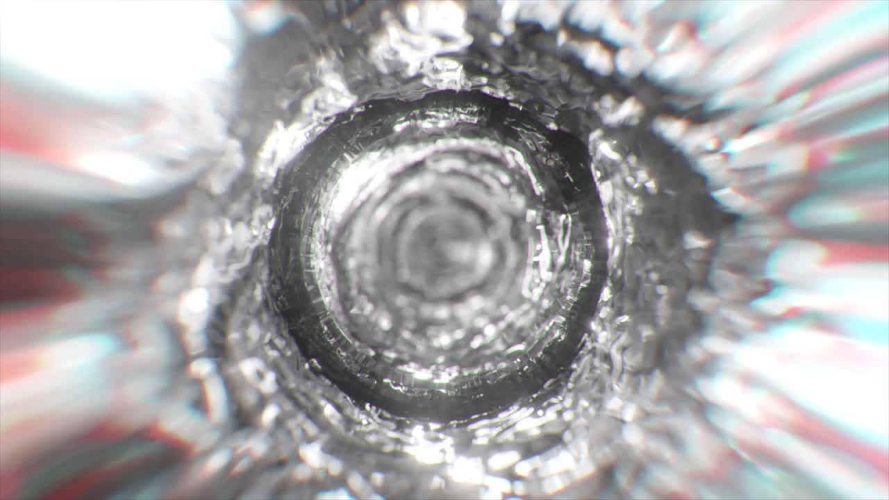 추상적인 터널 소용돌이