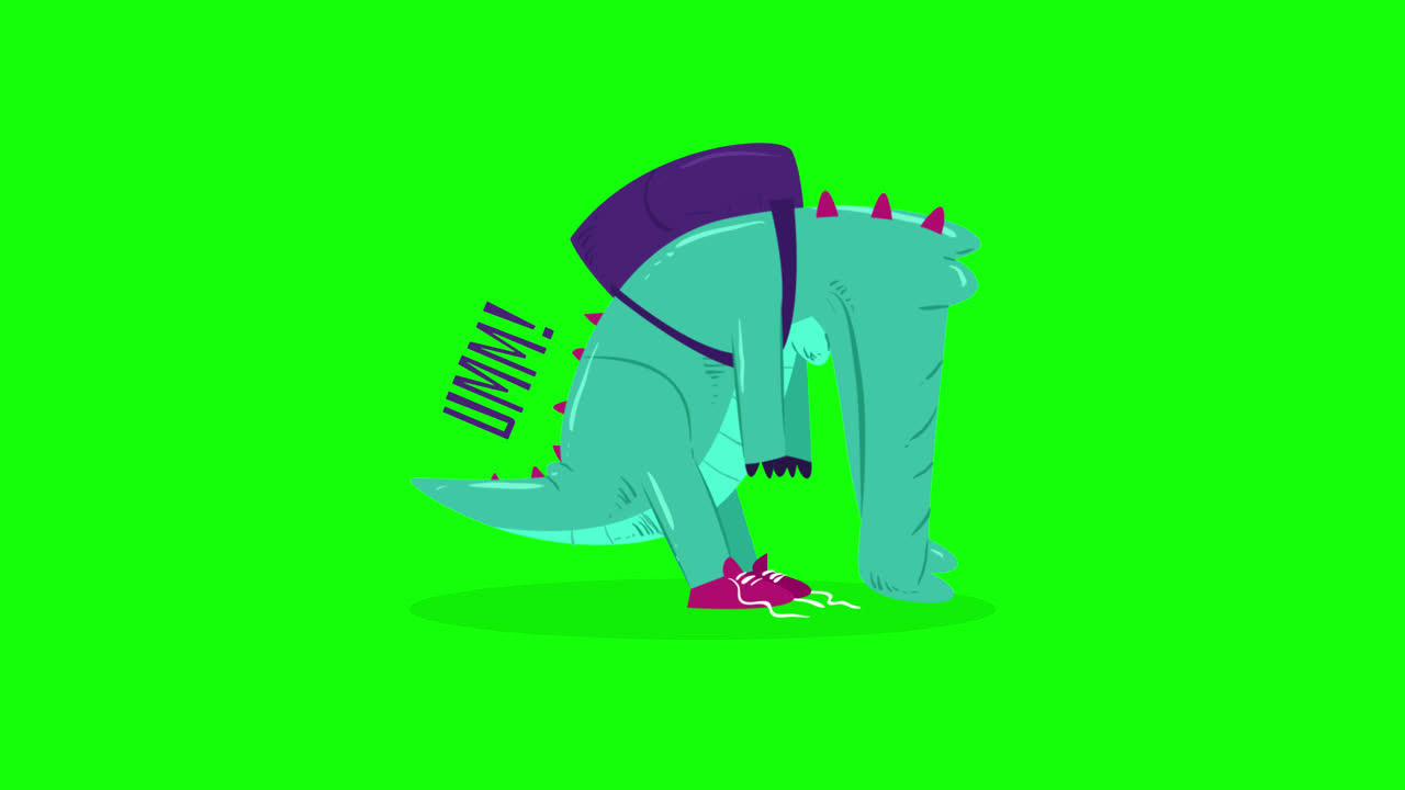 걸으려고 하는 귀여운 공