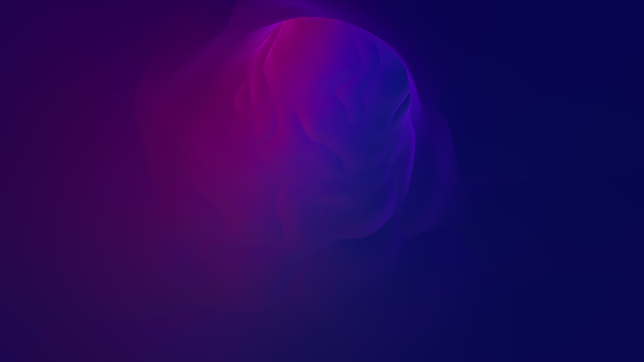 un remolino púrpura y azul en 3d que representa un fondo abstracto versátil