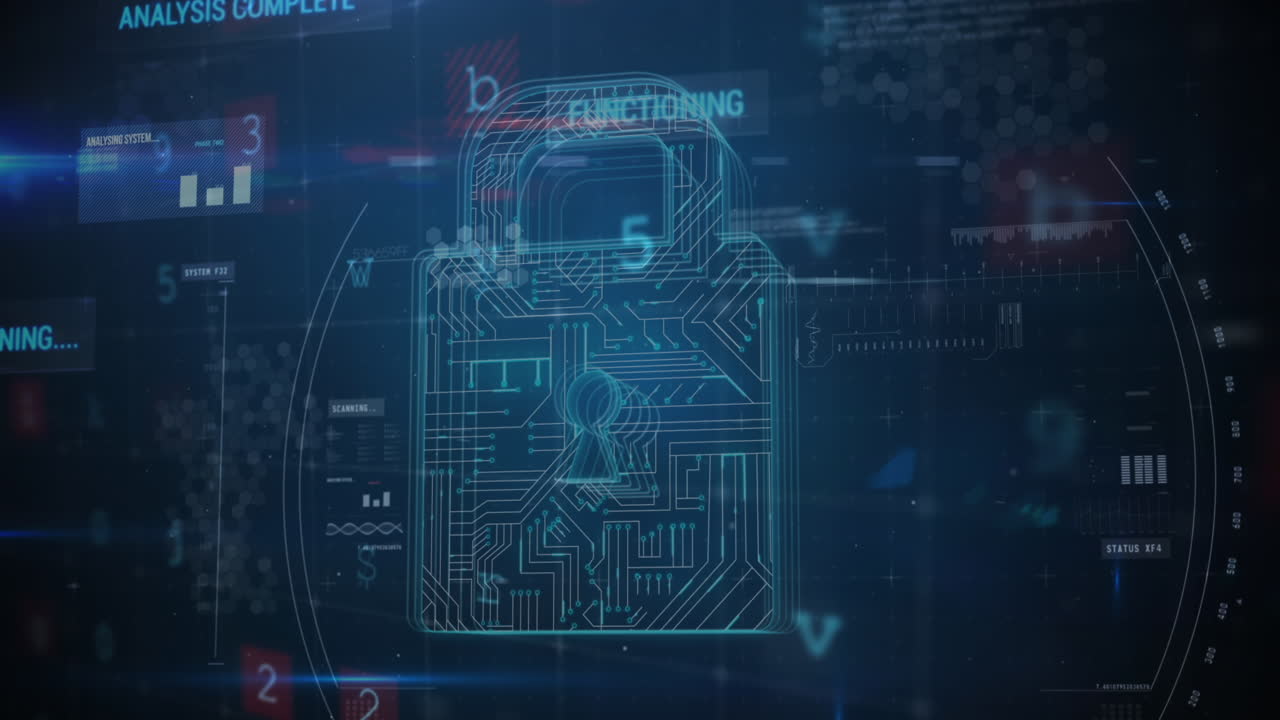 Cyber attack: digital security at risk 4k