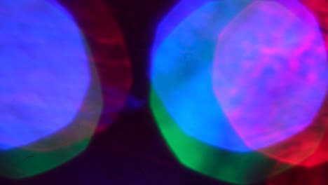 abstractas luces borrosas y coloridas