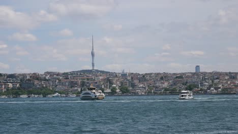 stunning view of istanbul with galata tower