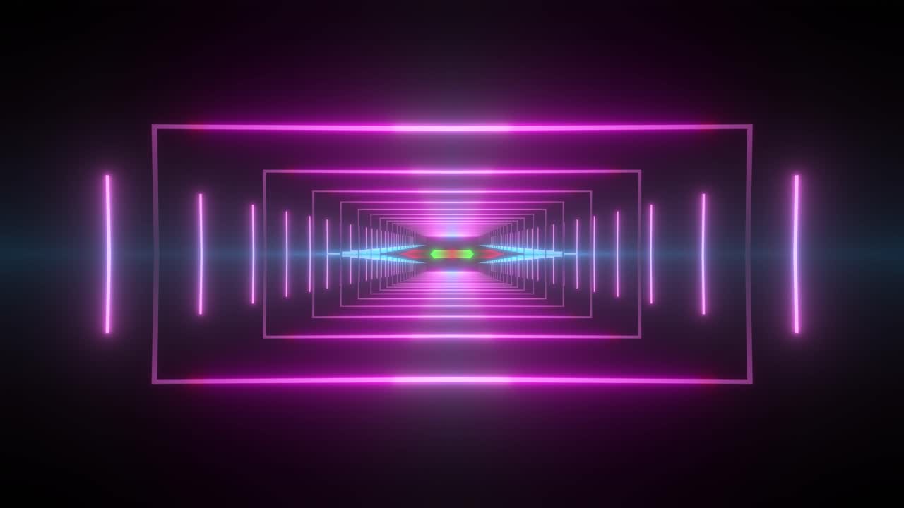 Visualizzatore Tunnel Neon
