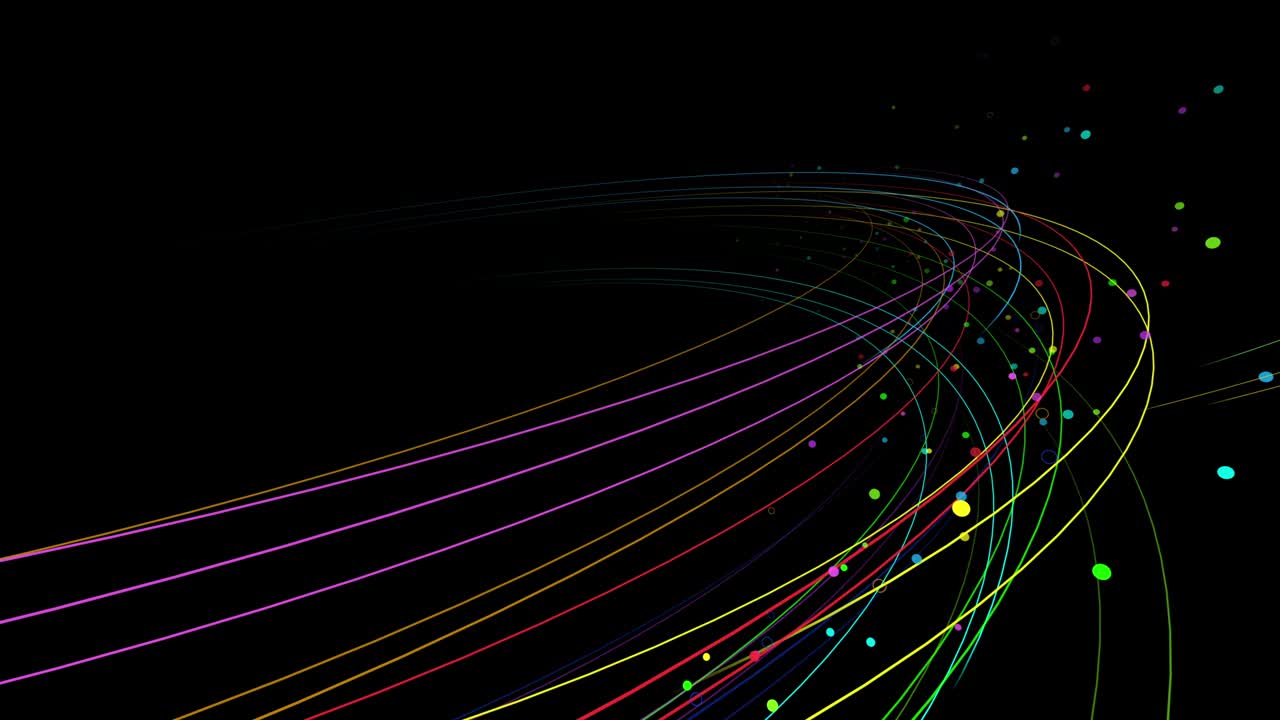 curva artes de onda línea de flujo colorido fondo abstracto