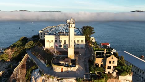 alcatraz island at san francisco in california united states