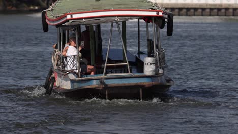 people enjoying a leisurely boat trip