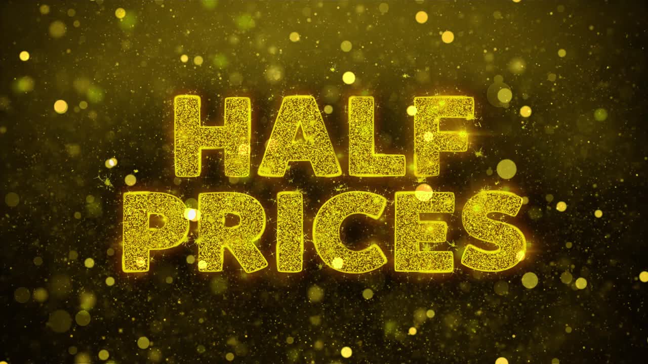 절반 가격 판매 프로모션