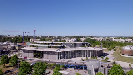 modern building in the south of france