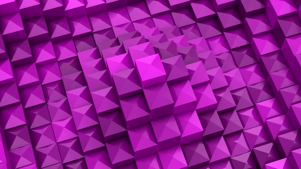 los cuadrados formaron una onda