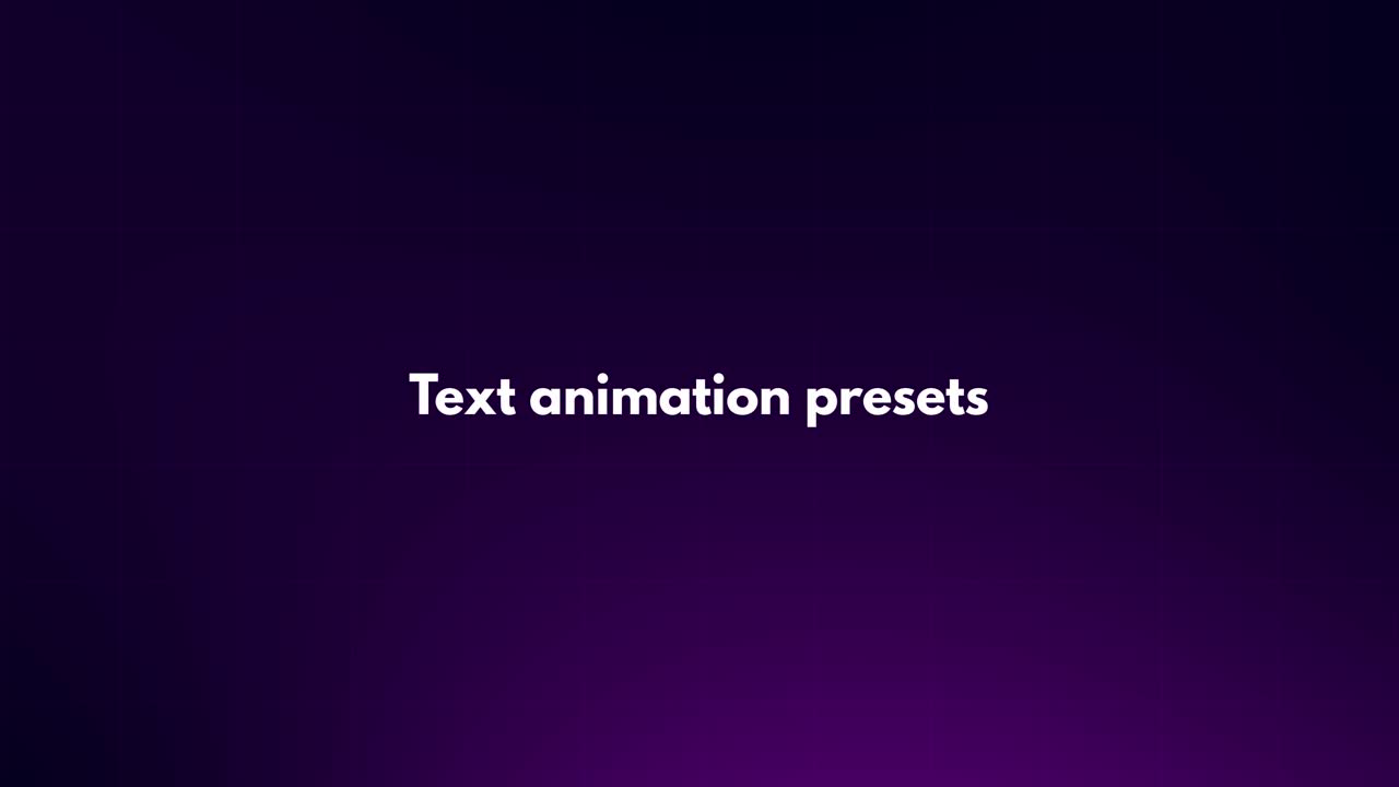 Text Preset 01 Adobe After Effects 2022 Resolution 3840×2160