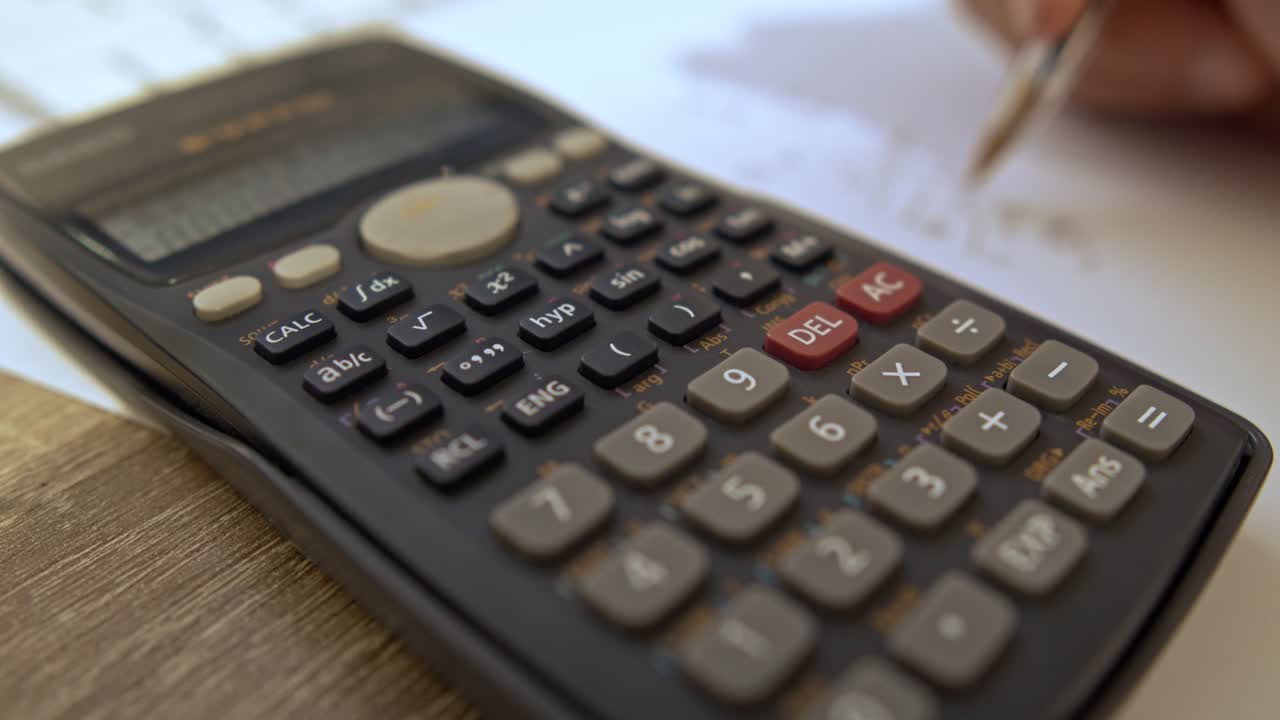 Accounting Close Up Shot-1